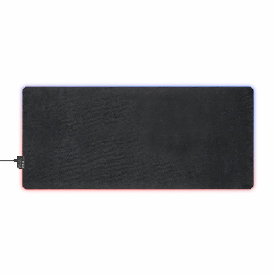 LED Gaming Mouse Pad with Dynamic Wave Design