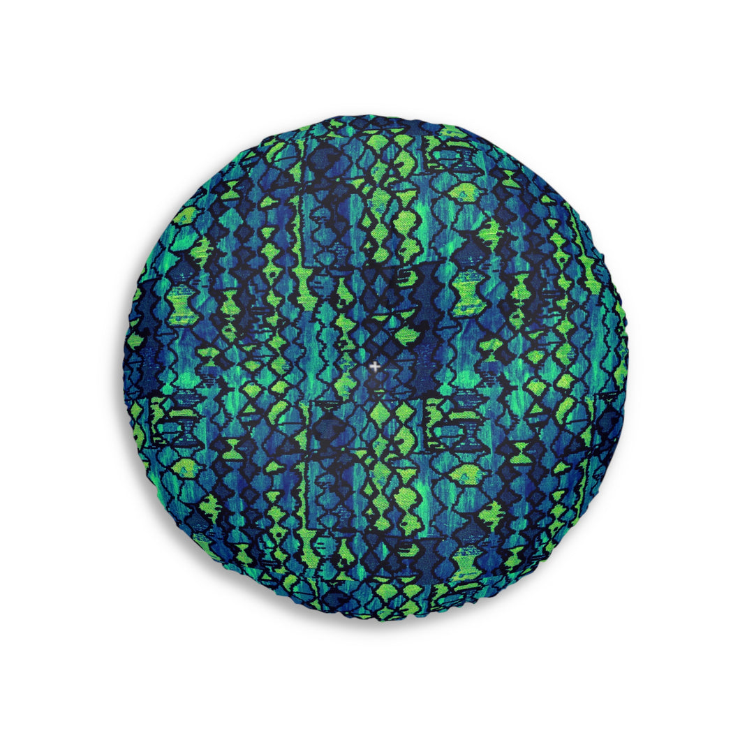 Vibrant Rizzlly Tufted Floor Pillow