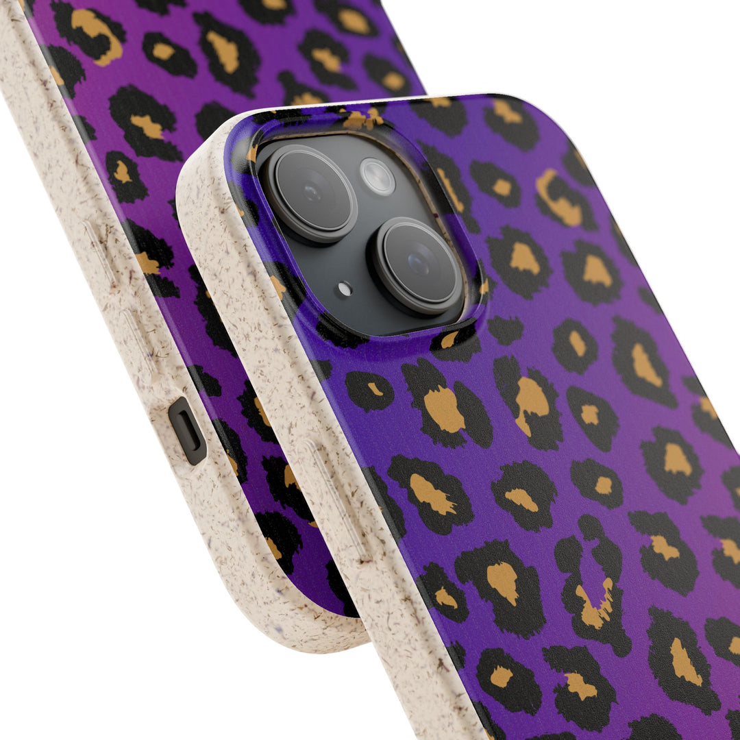 Gradient Leopard Biodegradable Cases