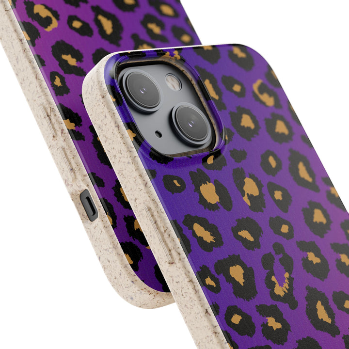 Gradient Leopard Biodegradable Cases