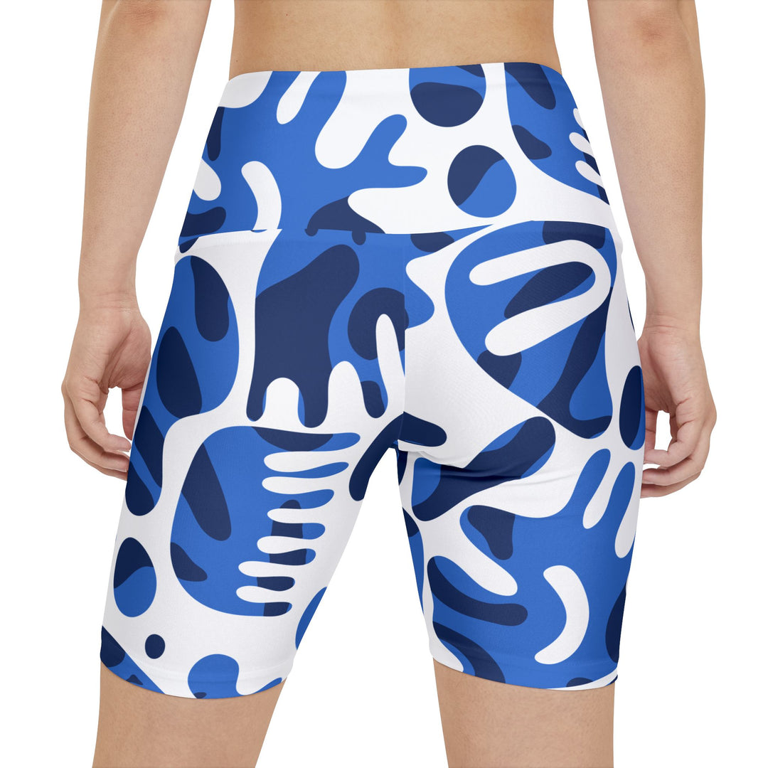 Blue Curves Workout Shorts