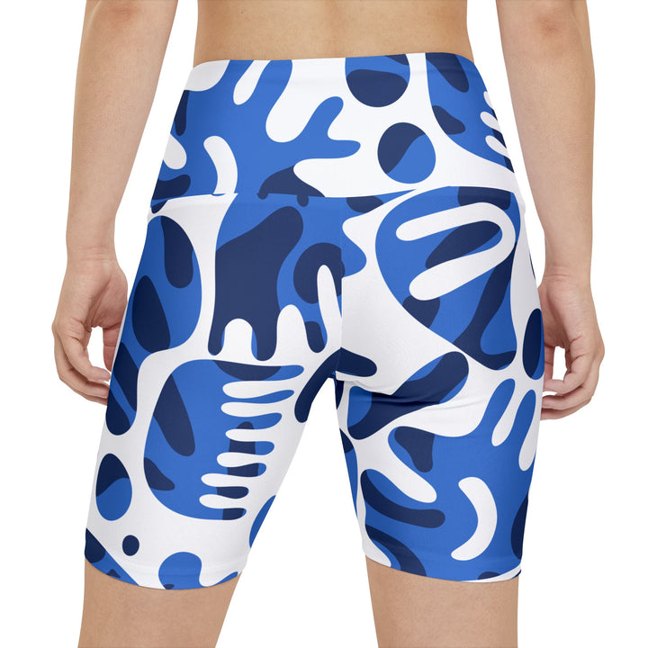 Blue Curves Workout Shorts