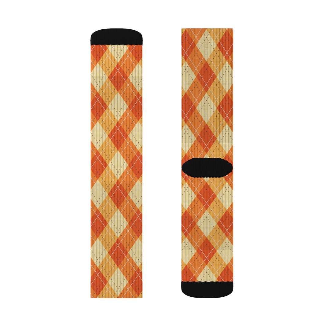 Fall Plaid Socks