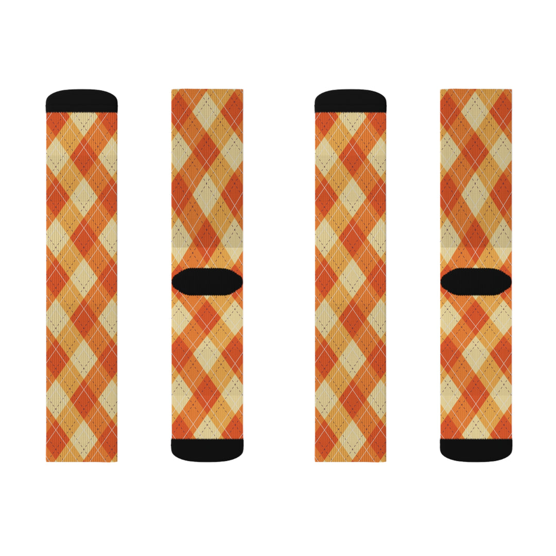 Fall Plaid Socks