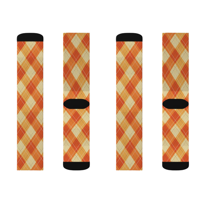 Fall Plaid Socks
