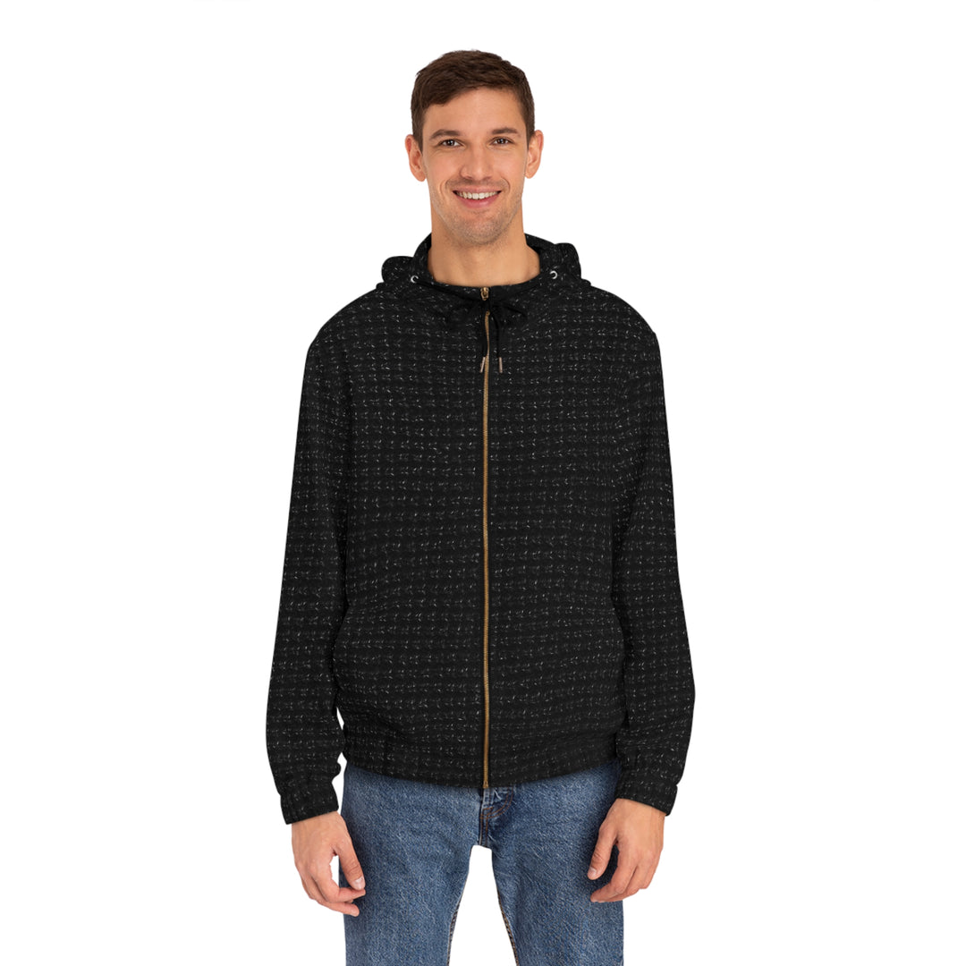 Black Style Zip Hoodie
