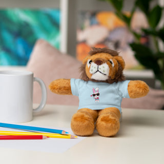 Cute Plush Bear with Custom Tee - Perfect Gift for Kids & Celebrations