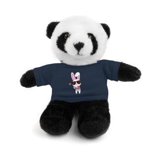 Cute Plush Bear with Custom Tee - Perfect Gift for Kids & Celebrations