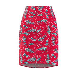 Women's Pencil Skirt Floral