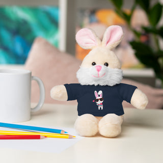 Cute Plush Bear with Custom Tee - Perfect Gift for Kids & Celebrations