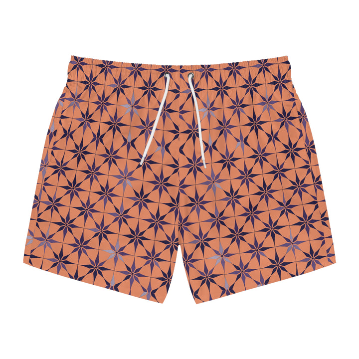 Vibrant Printed Swim Trunks