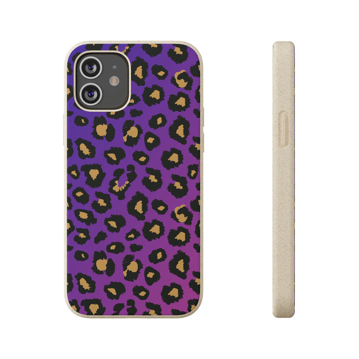 Gradient Leopard Biodegradable Cases