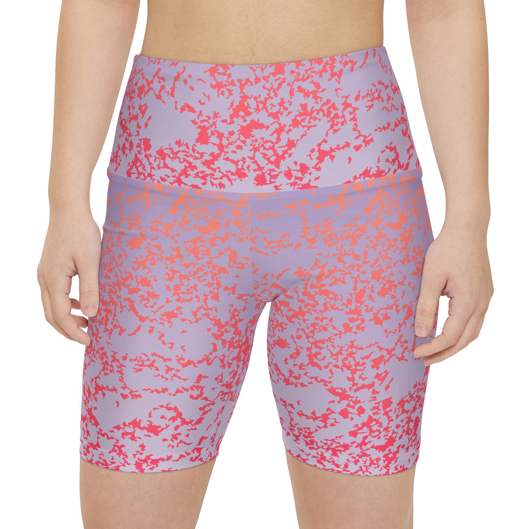 Women's Colorful Workout Shorts - Stylish Activewear for Fitness Enthusiasts