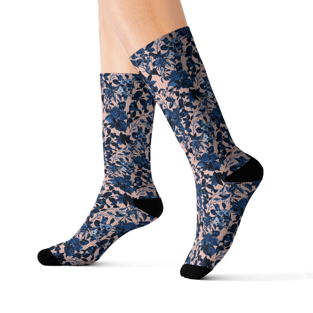 Stylish Camo Blossom Socks