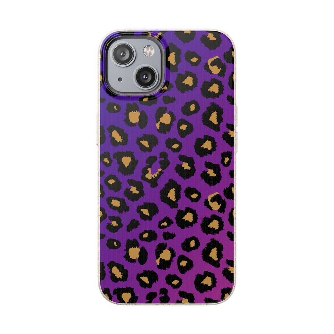 Gradient Leopard Biodegradable Cases