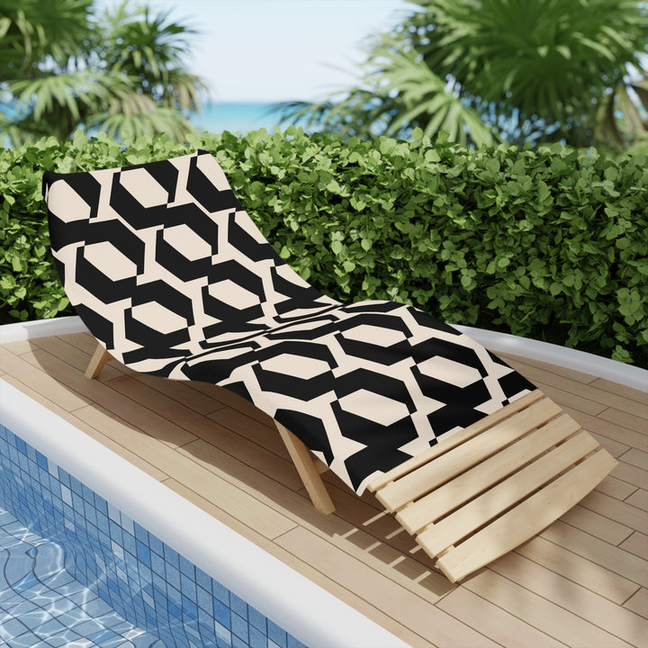 Stylish Geometric Beach Towel