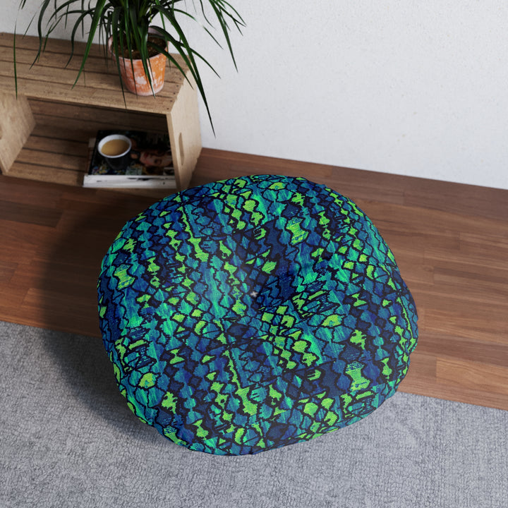 Vibrant Rizzlly Tufted Floor Pillow