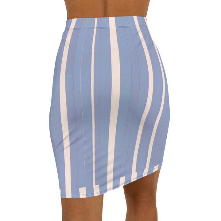 Stylish Striped Women's Pencil Skirt