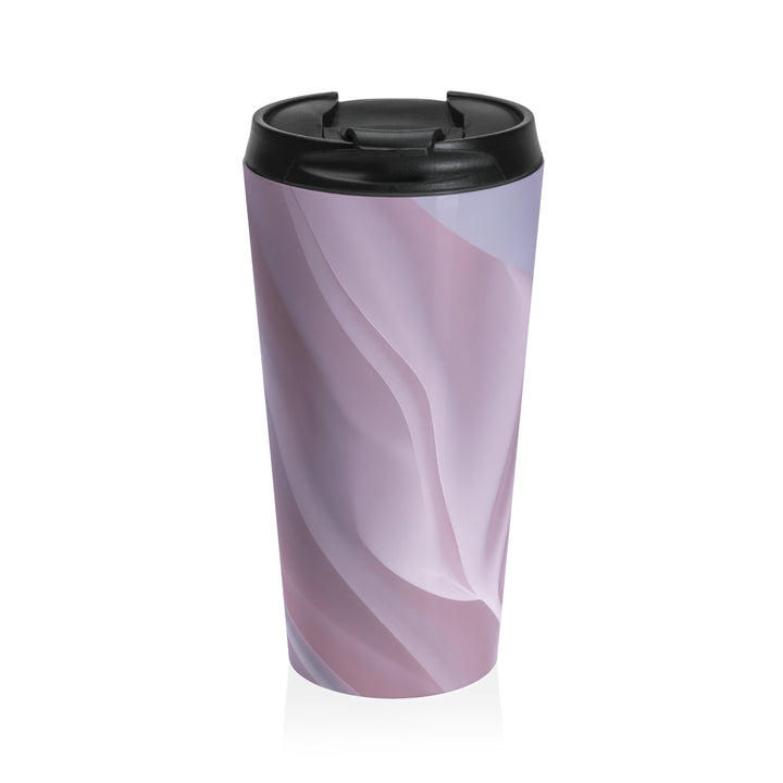 Pink Silk Stainless Steel Travel Mug