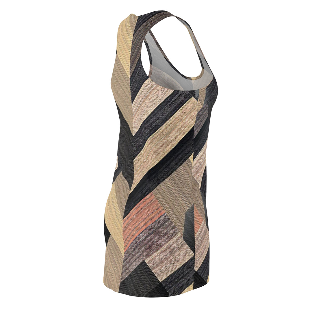Chic Geometric Racerback Dress