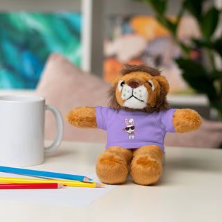 Cute Plush Bear with Custom Tee - Perfect Gift for Kids & Celebrations