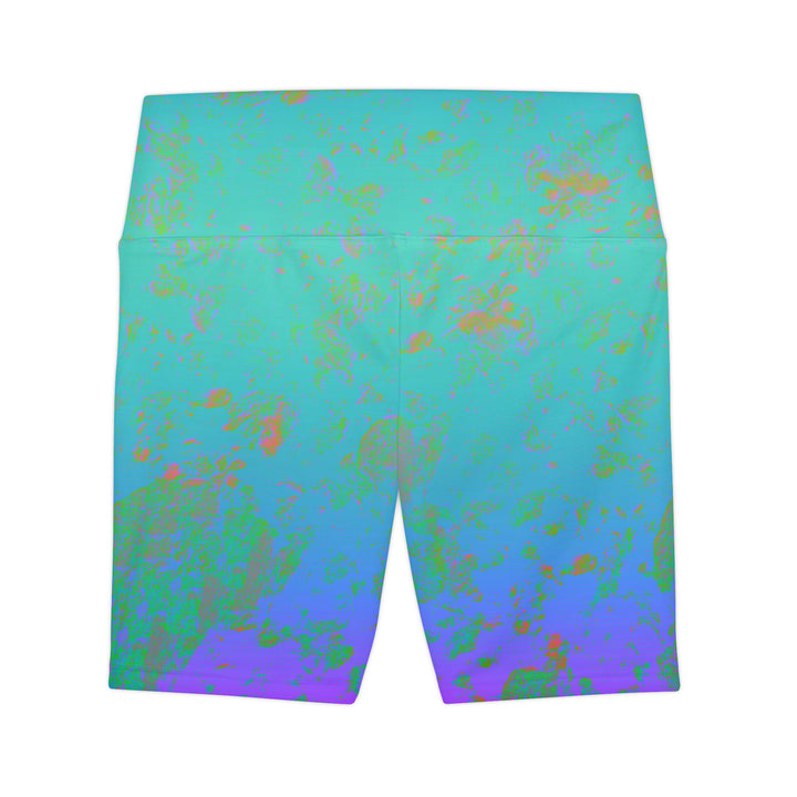 Vibrant Mirage Teal Workout Shorts