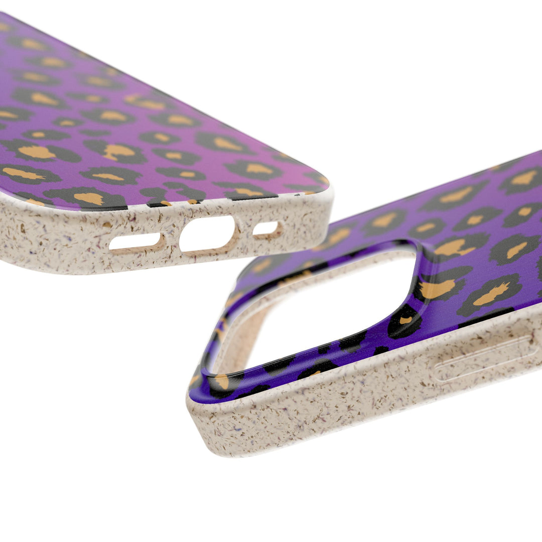 Gradient Leopard Biodegradable Cases