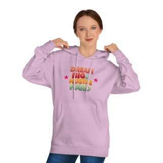 Dream Big & Hustle Hard Unisex Hooded Sweatshirt