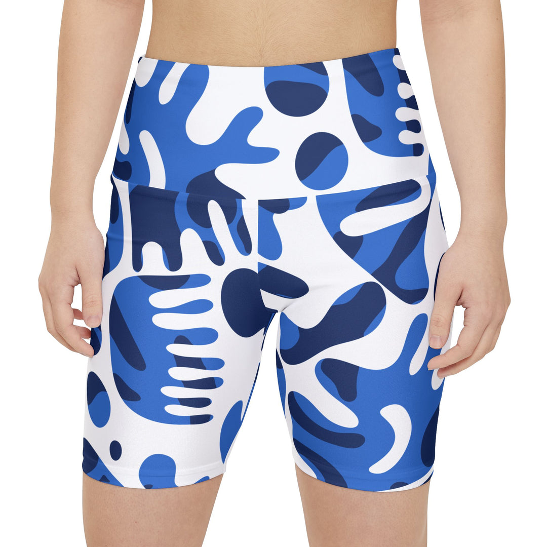 Blue Curves Workout Shorts