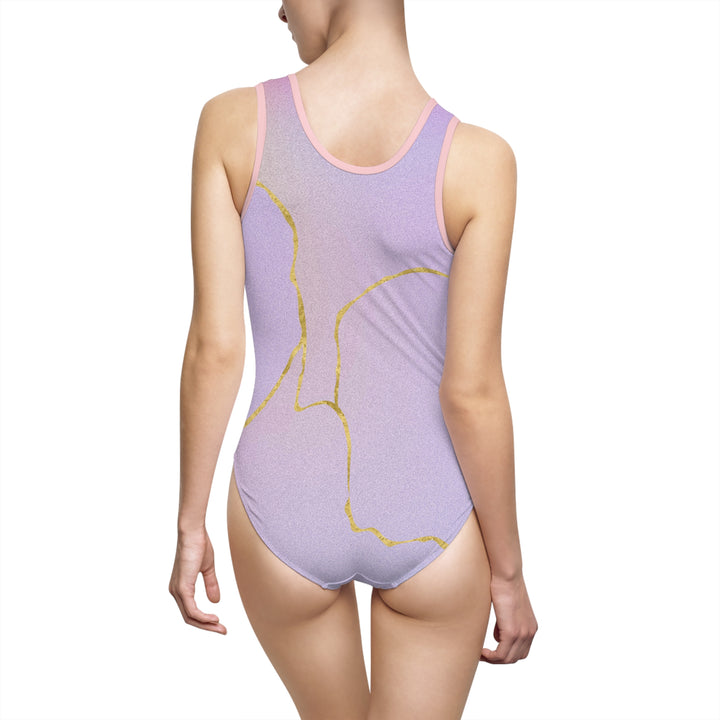 Pink Chic Women's One-Piece Swimsuit
