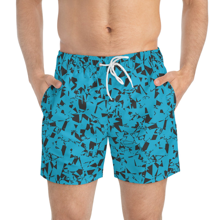 Sharp Waves Swim Trunks