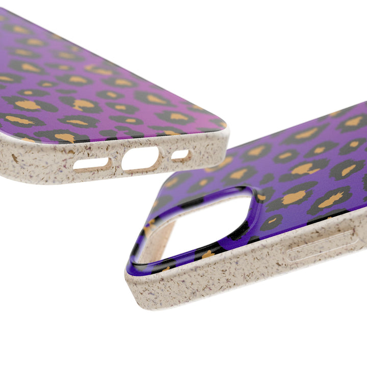 Gradient Leopard Biodegradable Cases