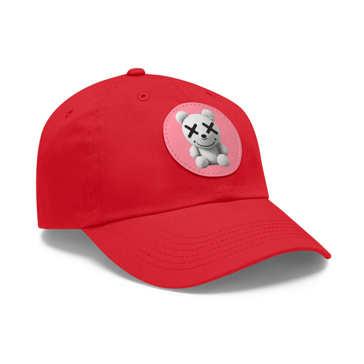 Dad Hat with Leather Patch (Round) - Rizzlly