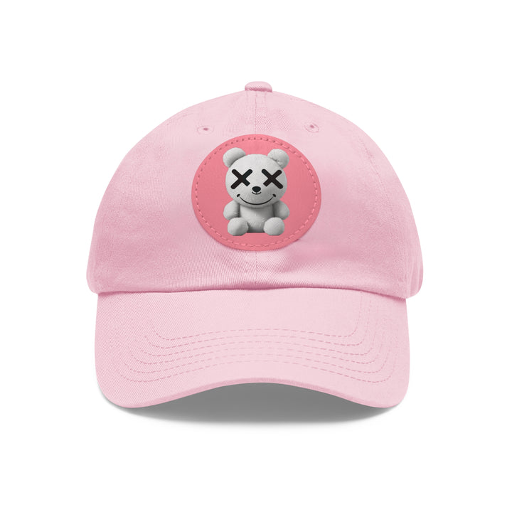 Dad Hat with Leather Patch (Round) - Rizzlly