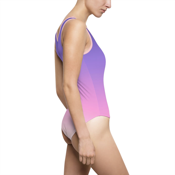 Women's Gradient One-Piece Swimsuit
