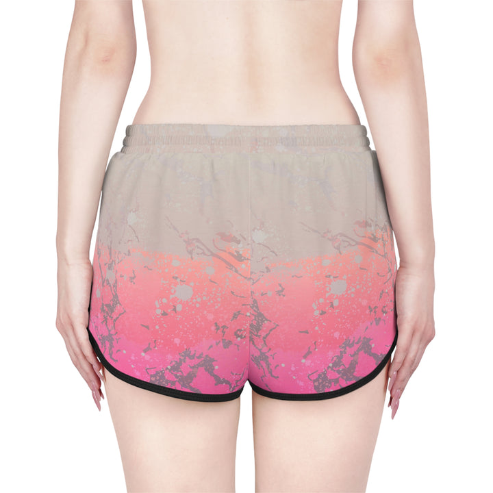 Mirage Grey Pink Relaxed Shorts