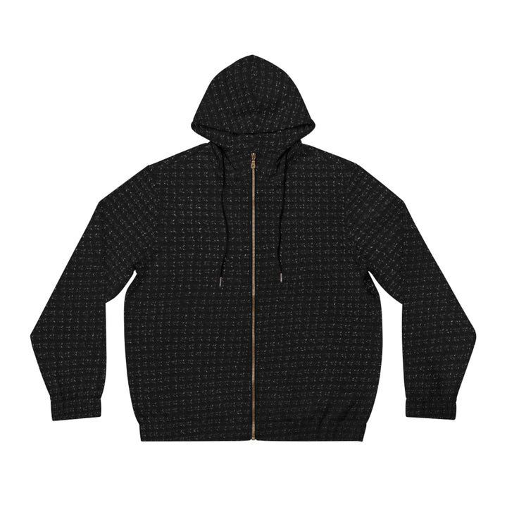 Black Style Zip Hoodie