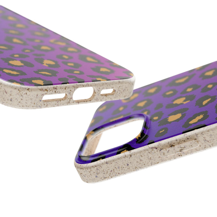 Gradient Leopard Biodegradable Cases