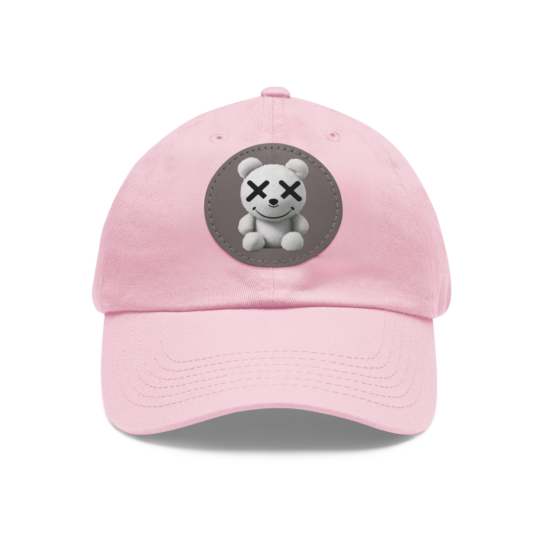 Dad Hat with Leather Patch (Round) - Rizzlly