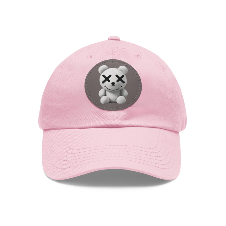 Dad Hat with Leather Patch (Round) - Rizzlly