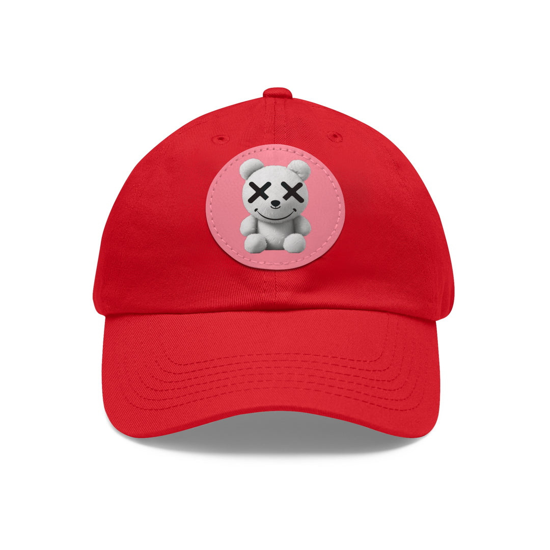 Dad Hat with Leather Patch (Round) - Rizzlly