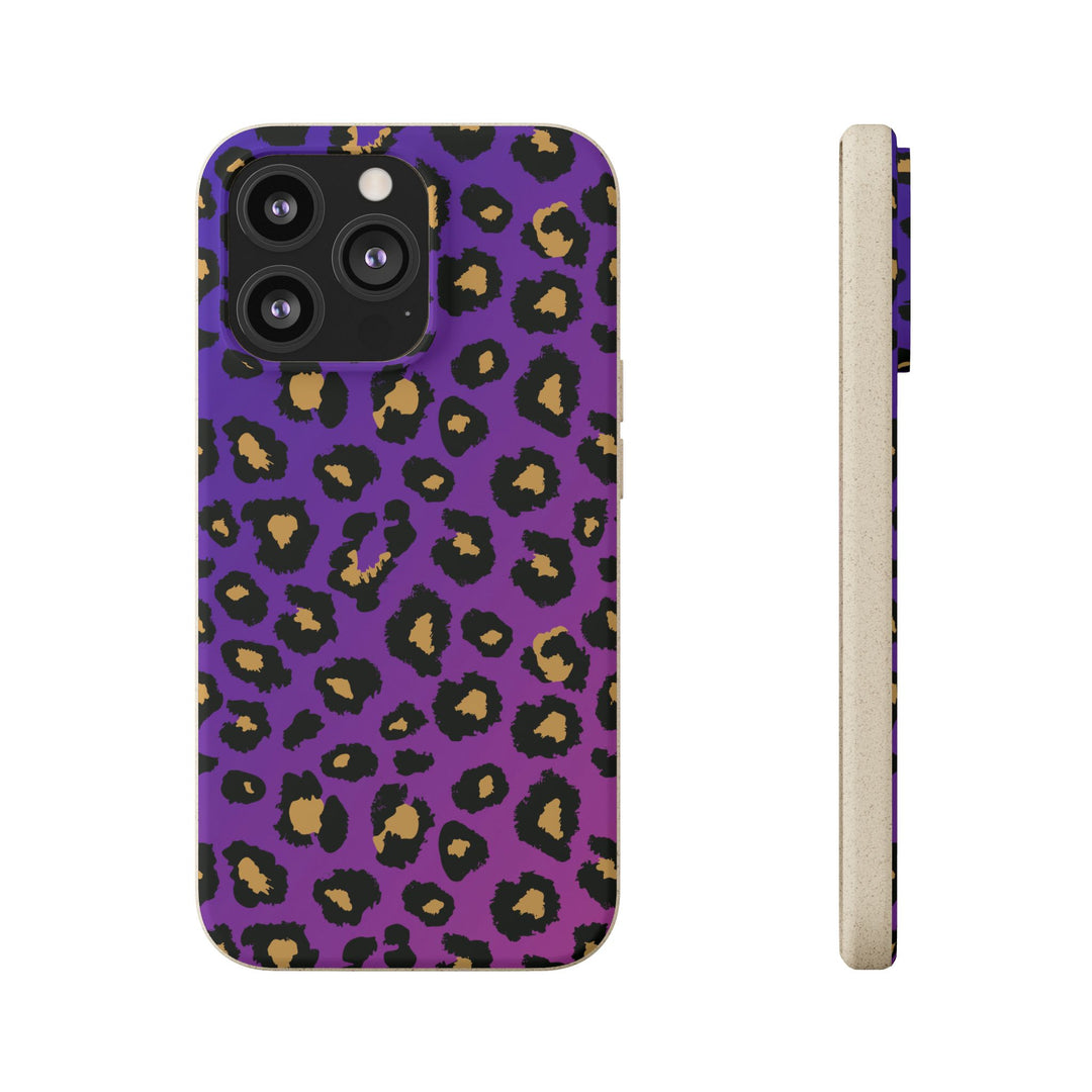 Gradient Leopard Biodegradable Cases
