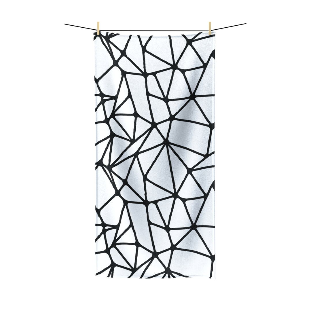 Zig Zag Polycotton Towel