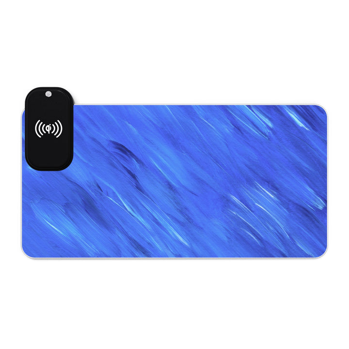 LED Sea Brush Wireless Charging Gaming Mouse Pad