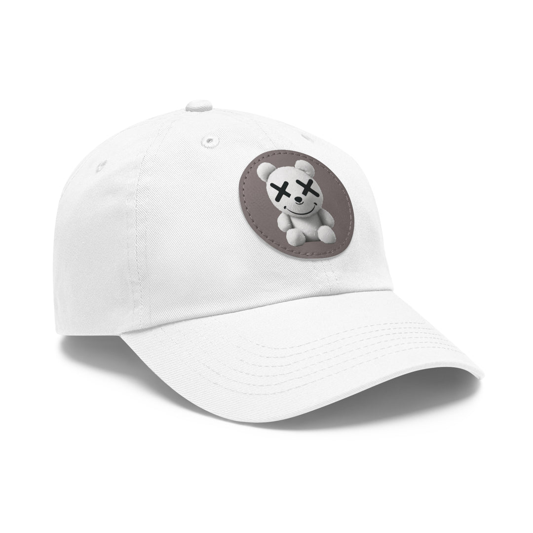 Dad Hat with Leather Patch (Round) - Rizzlly