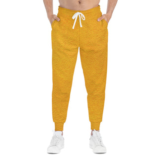 Sunny Yellow Athletic Joggers for Active Lifestyle