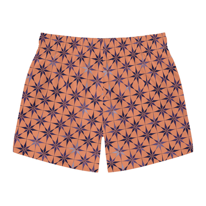 Vibrant Printed Swim Trunks