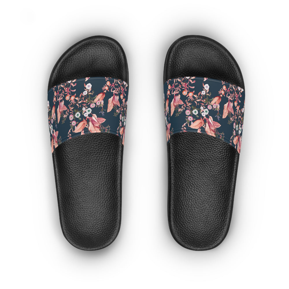 Floral Women's Slide Sandals - Rizzlly