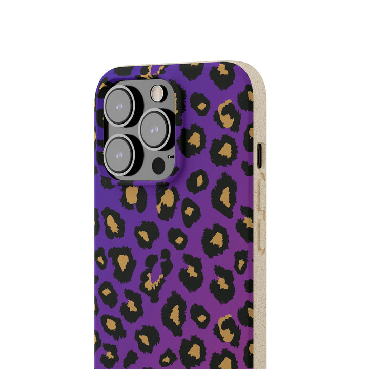Gradient Leopard Biodegradable Cases